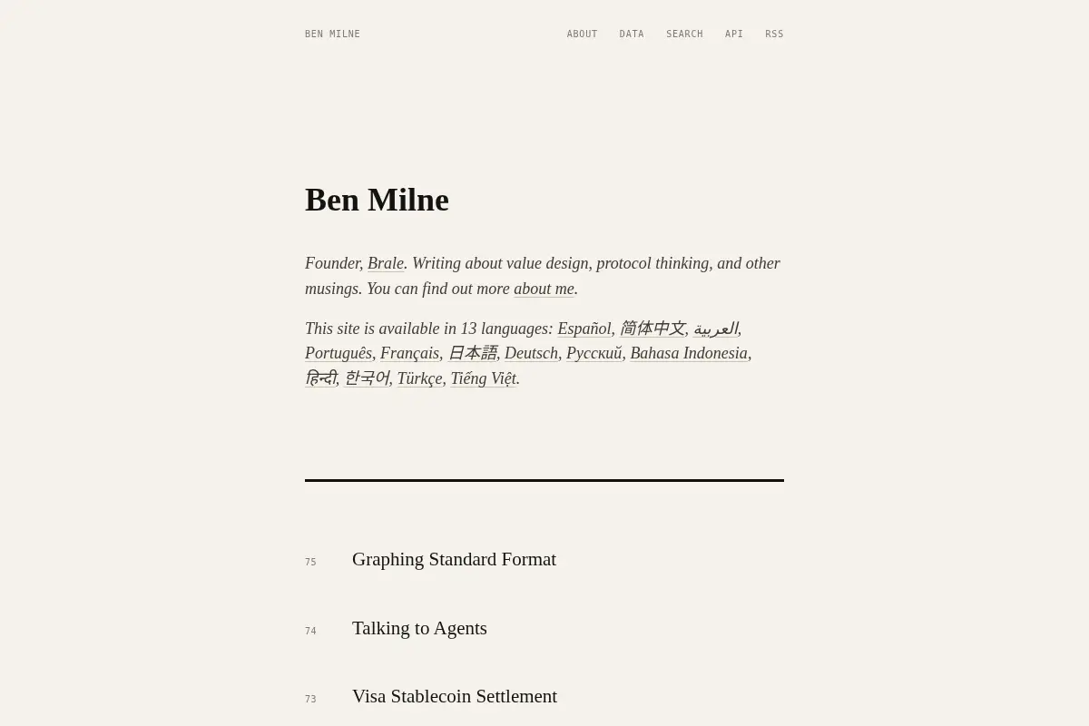 Ben Milne
