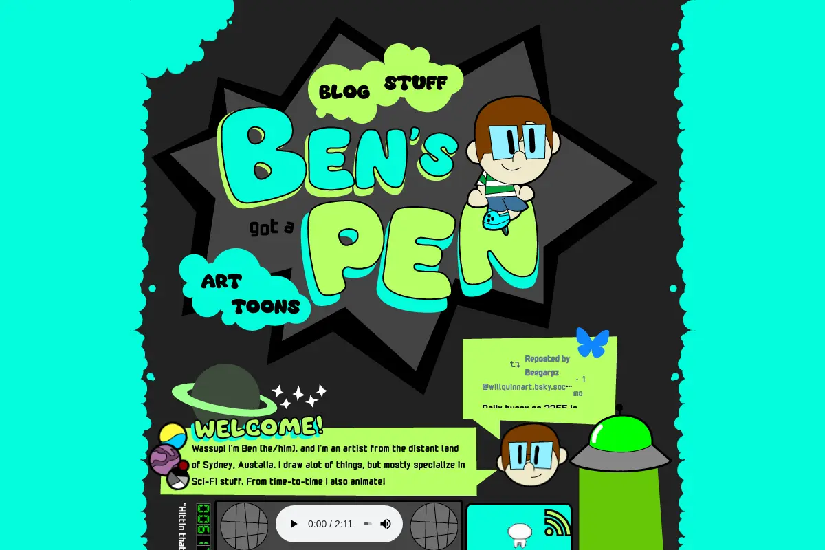 Ben's got a Pen