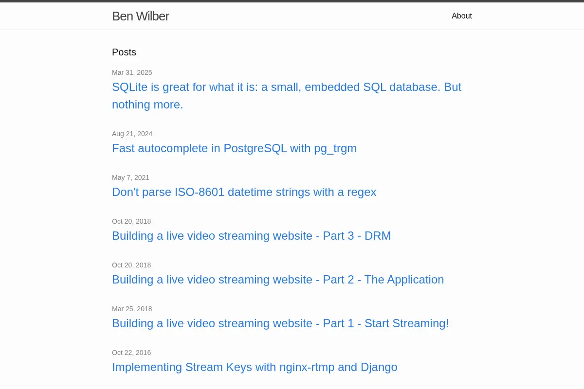 Ben Wilber