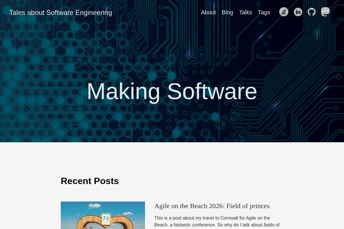 Making Software