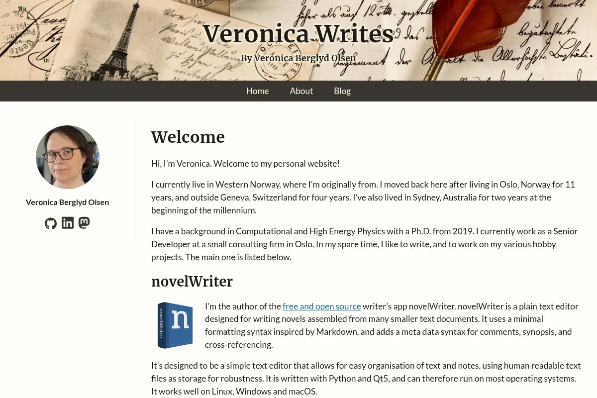 Veronica Writes