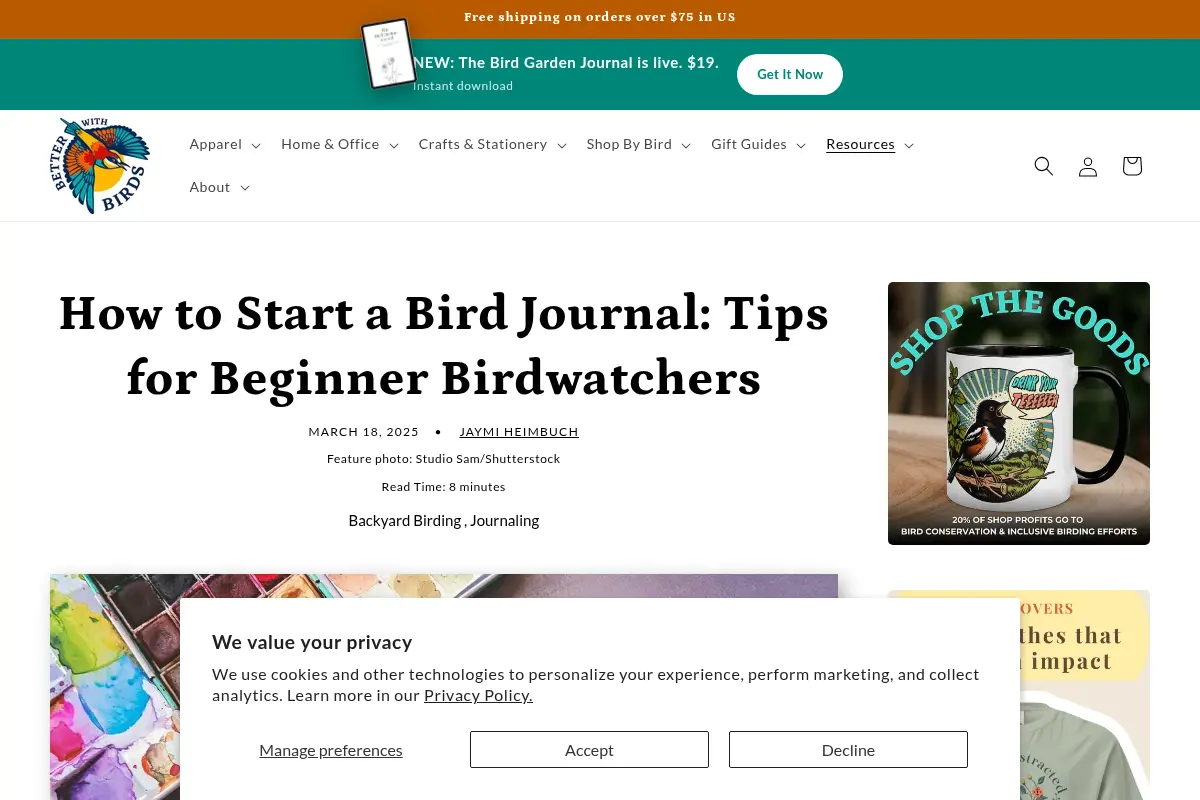 Birding Journal: How to Start One (Beginner's Guide)