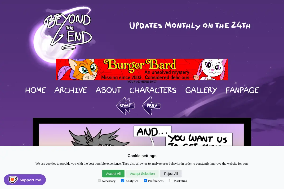 Beyond the End