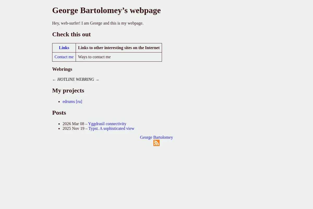 George Bartolomey