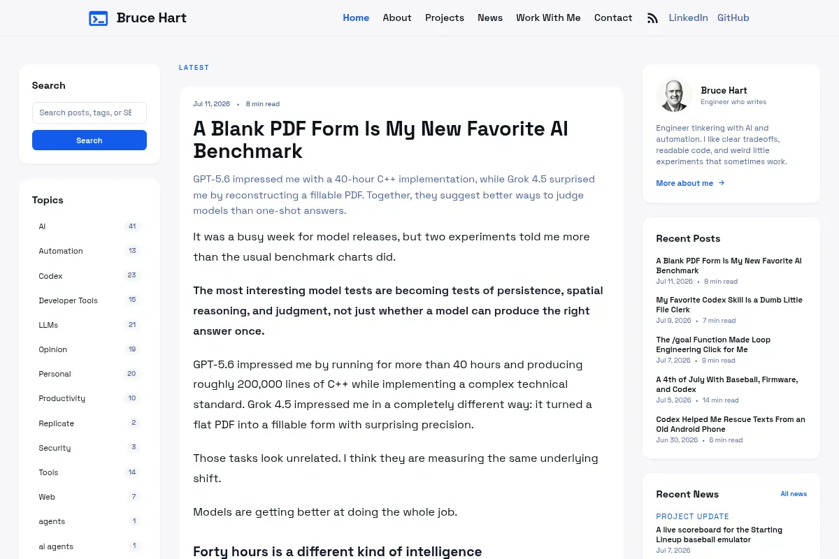 bhart.org - AI, Tech and Personal Blog