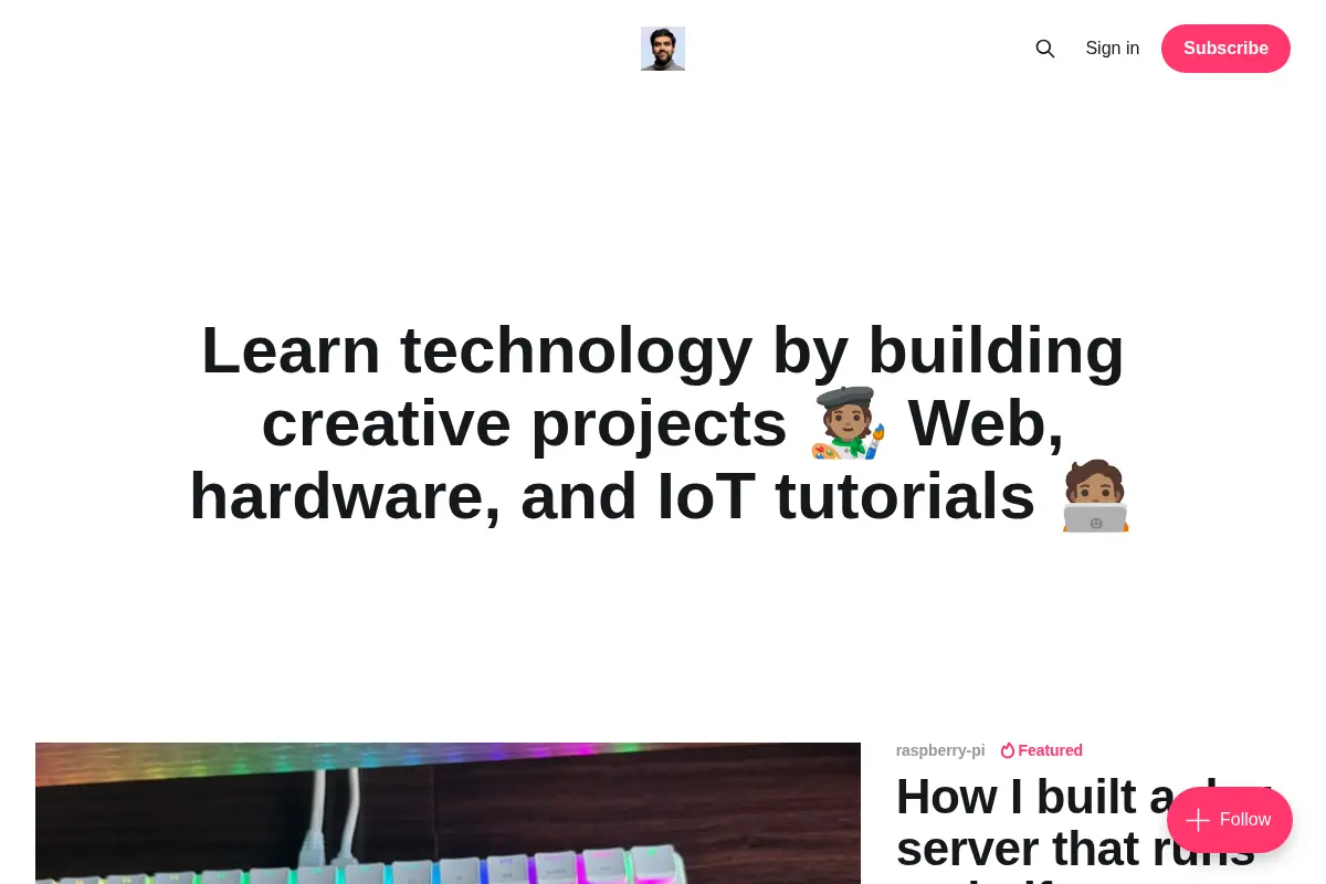 Bhavesh Kakwani's tutorials
