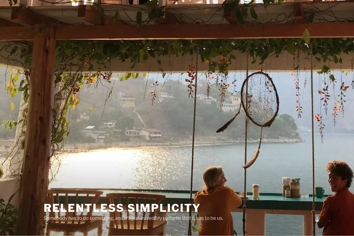 Relentless Simplicity