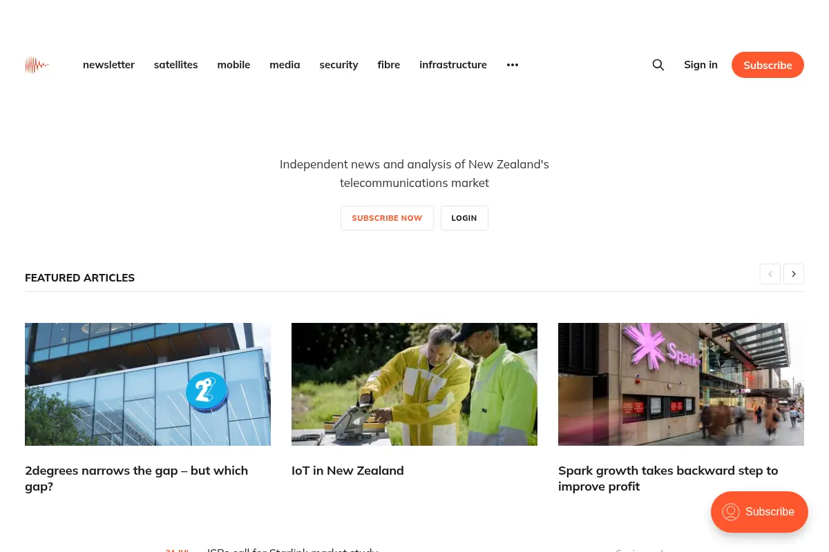 Bill Bennett - New Zealand telecoms and technology news