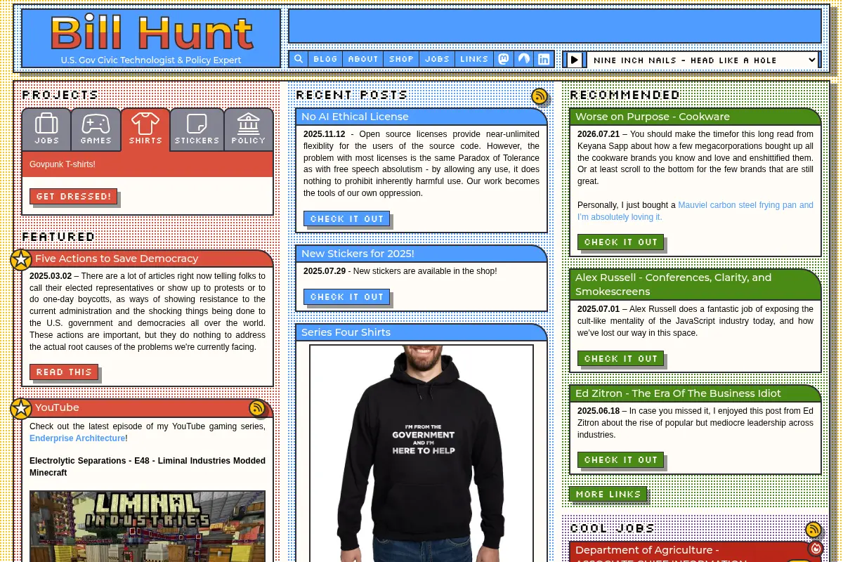 Bill Hunt's Blog