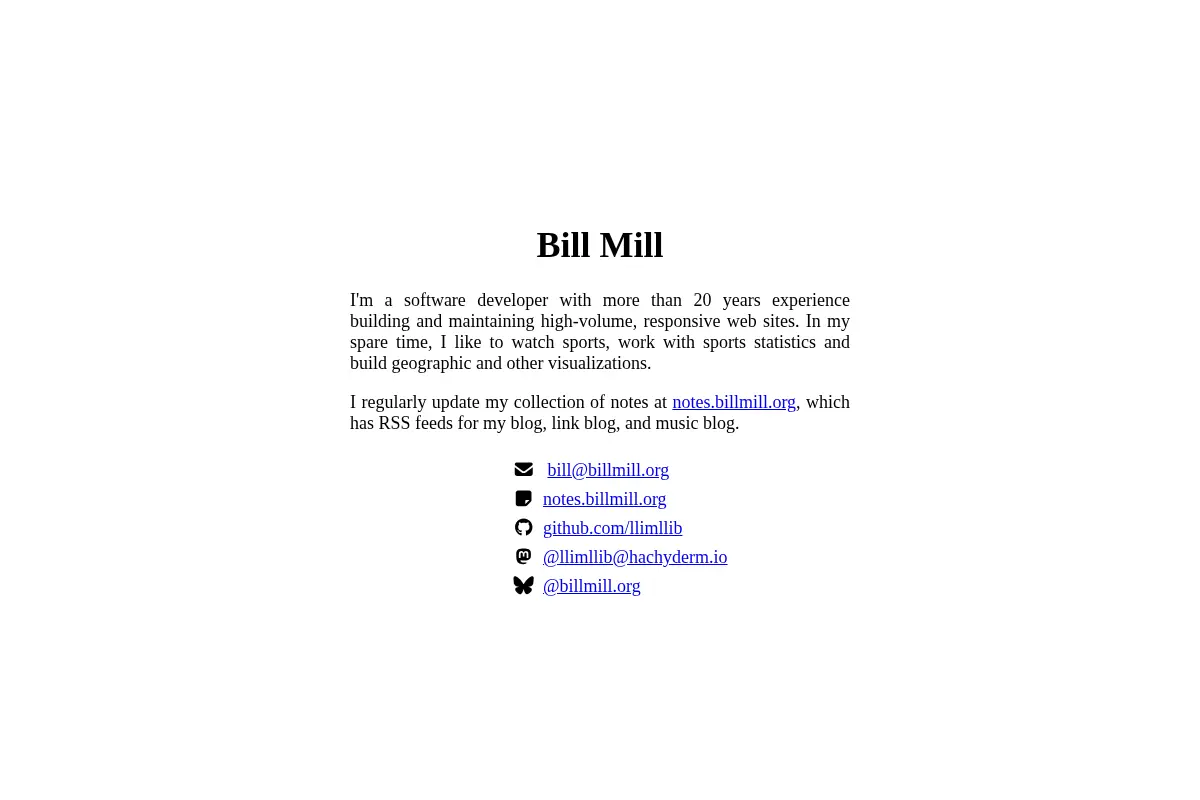 Bill Mill