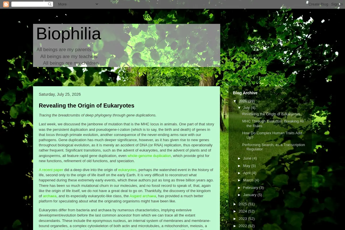 Biophilia