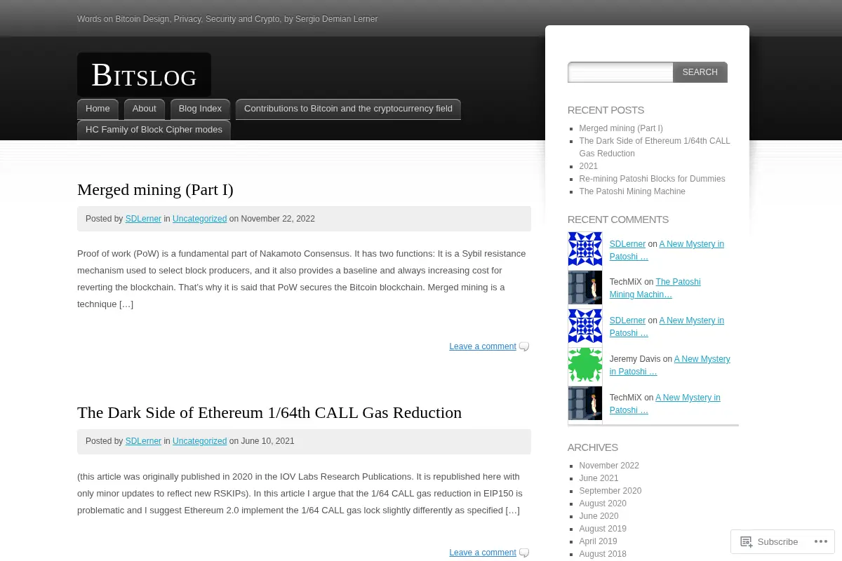 Bitslog