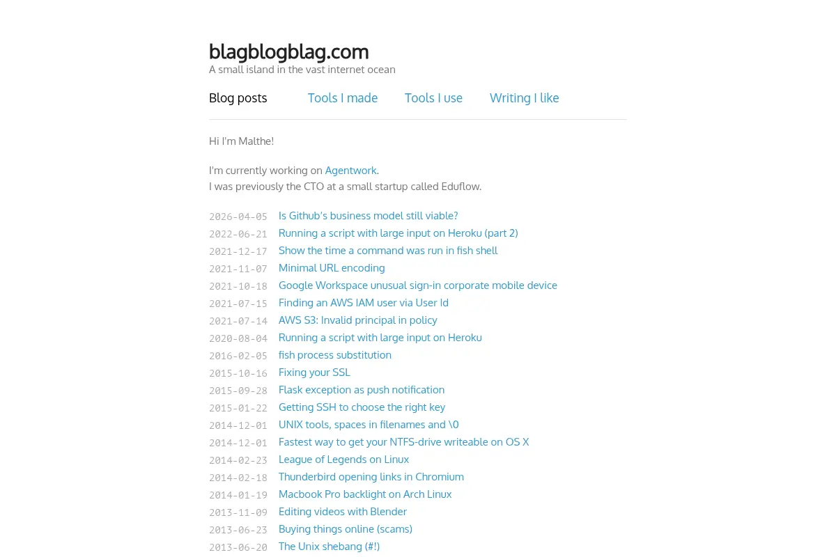 blagblogblag