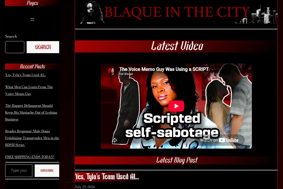 Blaque In The City