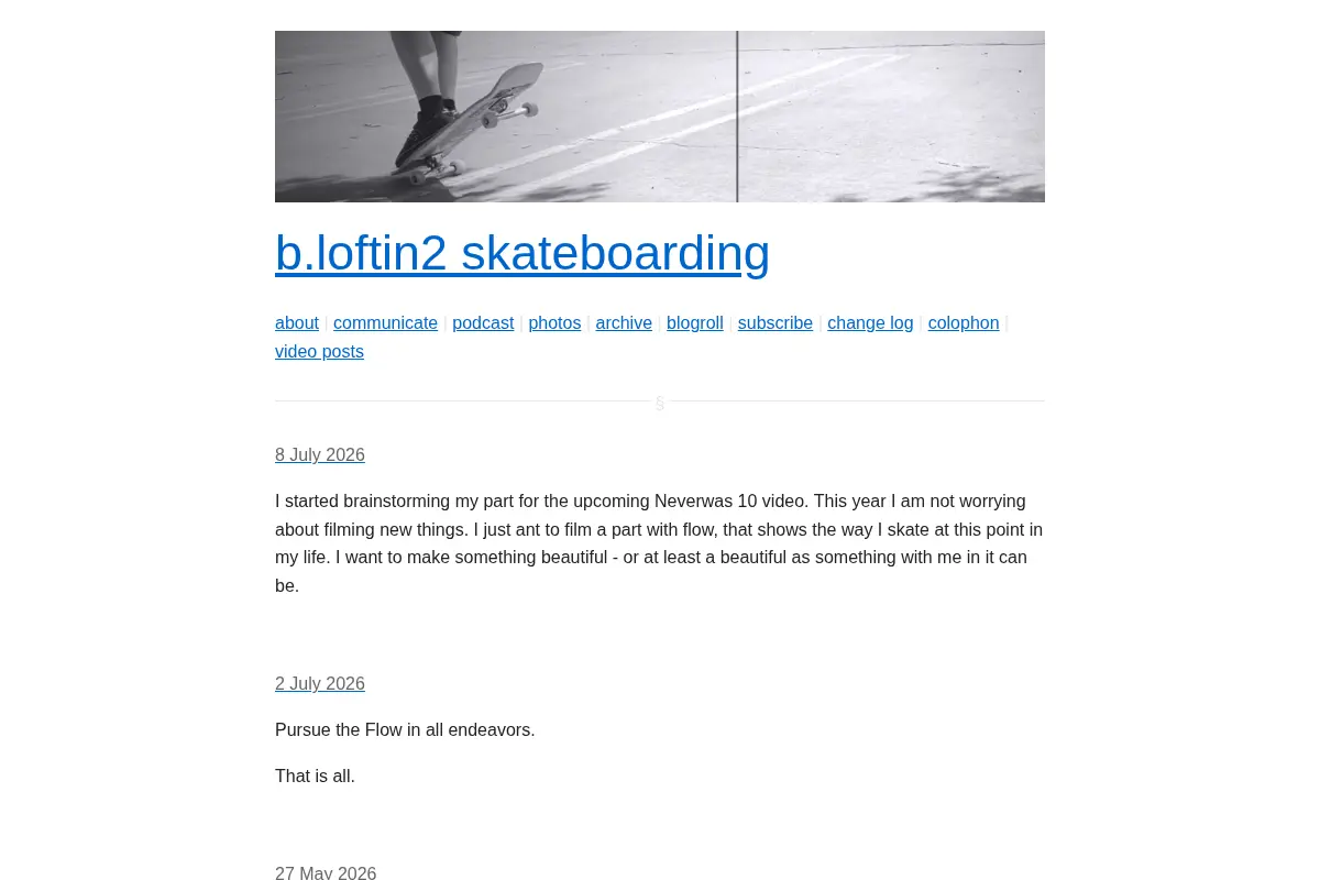 b.loftin2 skateboarding