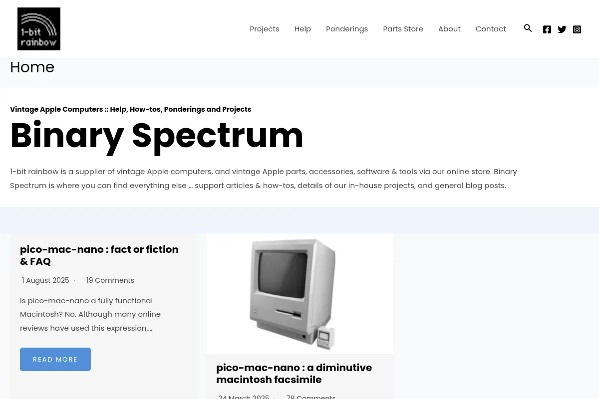 Binary Spectrum