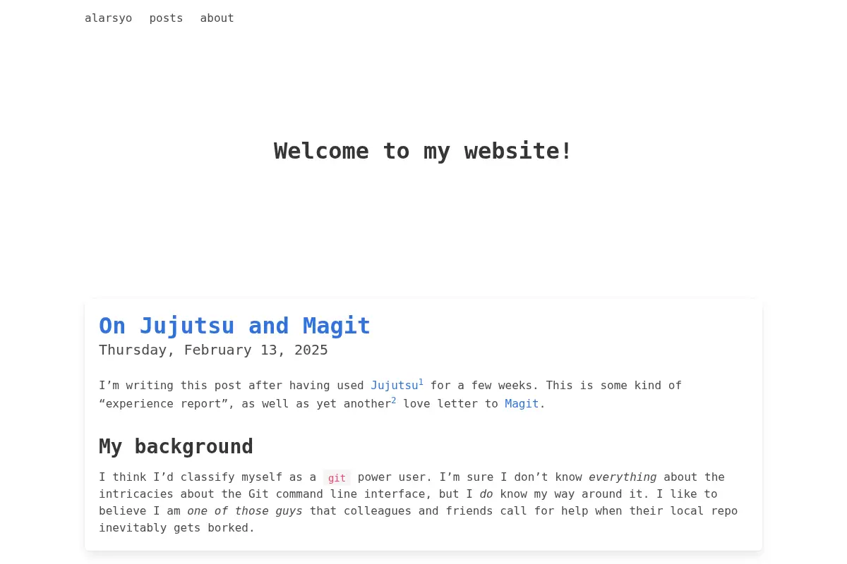 Antoine Martin's Website