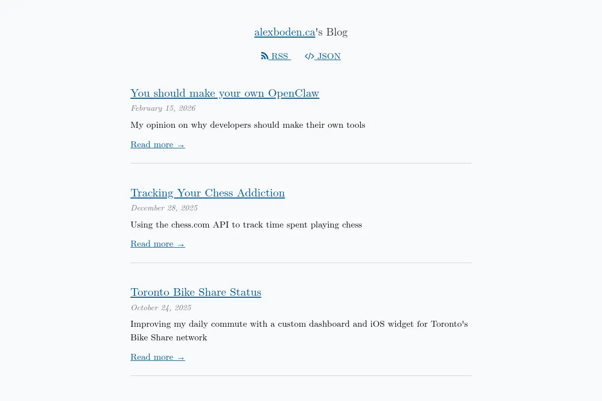 Alex's Blog