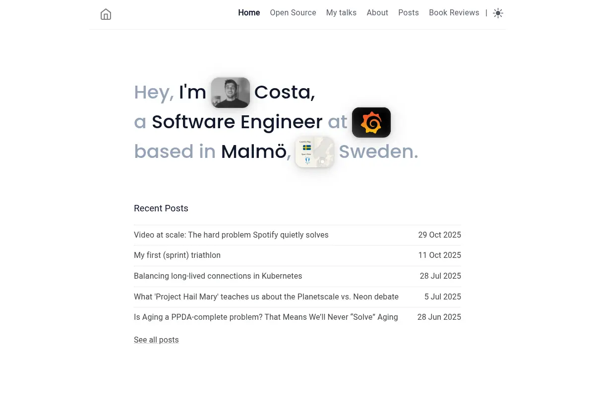 Costa on Software