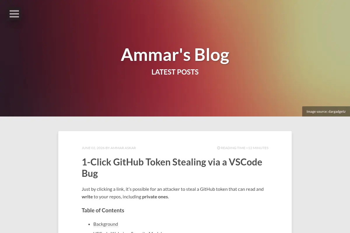 Ammar's Blog
