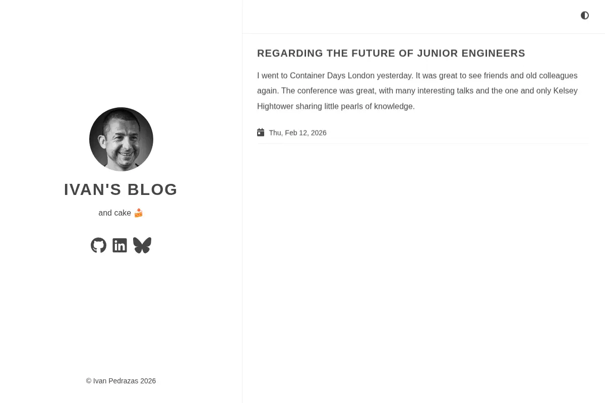 Ivan's Blog