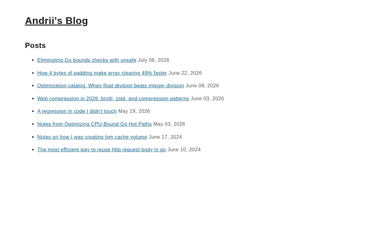 Andrii's Blog
