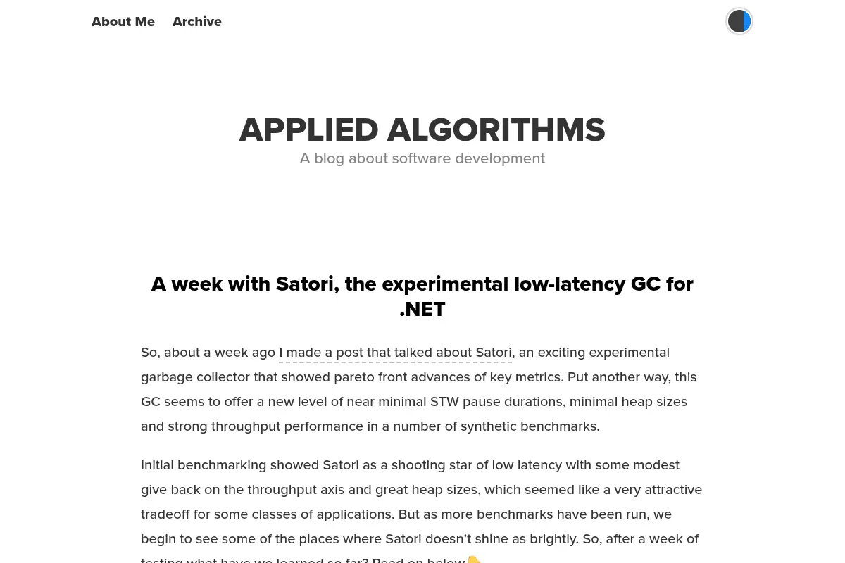 Applied Algorithms