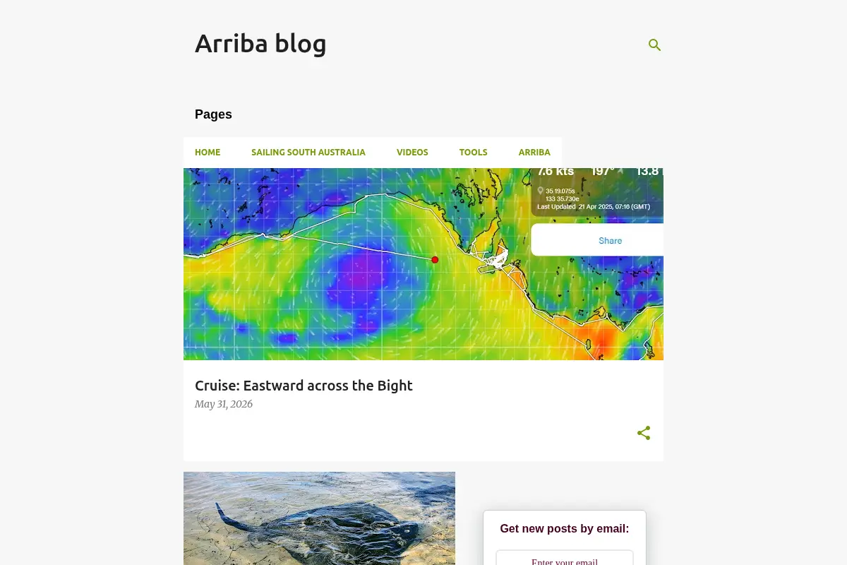 Arriba blog