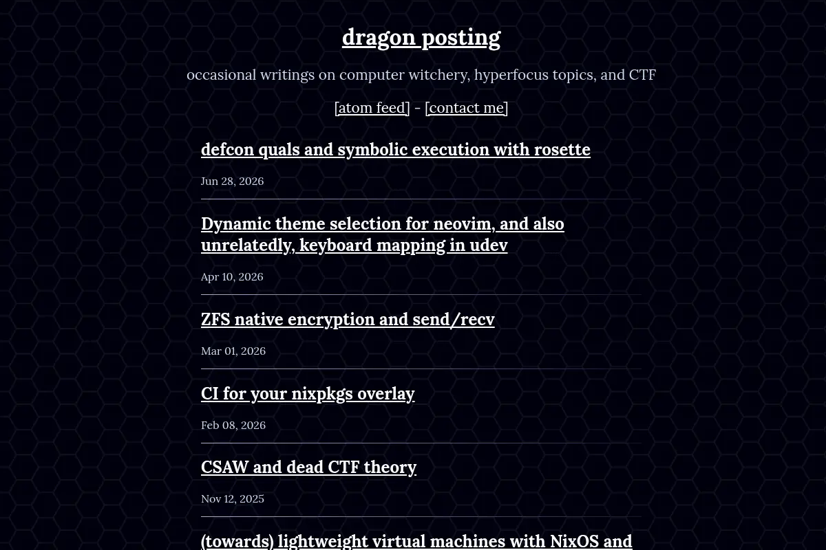 dragon posting
