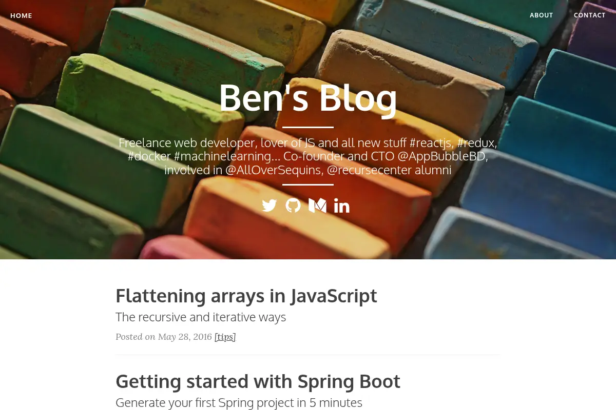 Ben's Blog