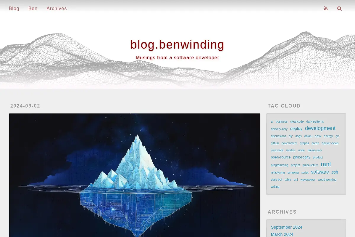 Ben Winding's Blog