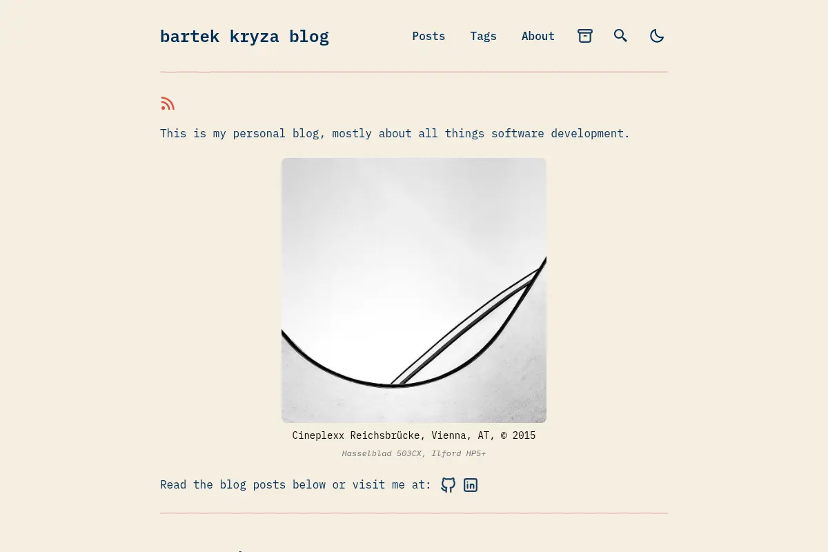 bartek kryza blog