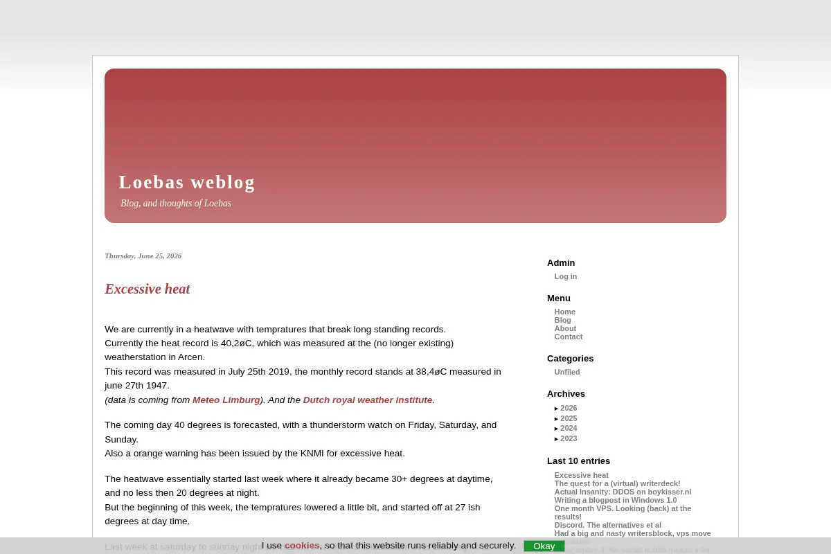 Loebas weblog