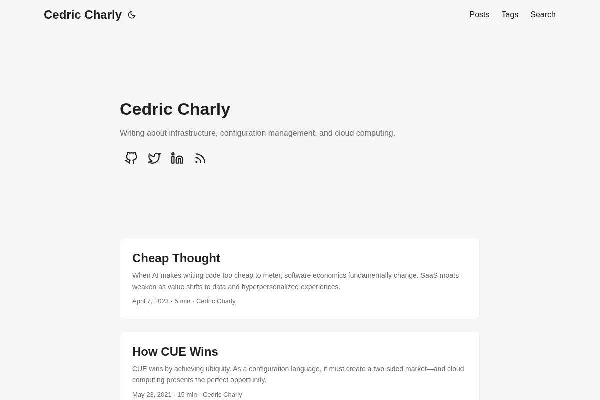 Cedric Charly
