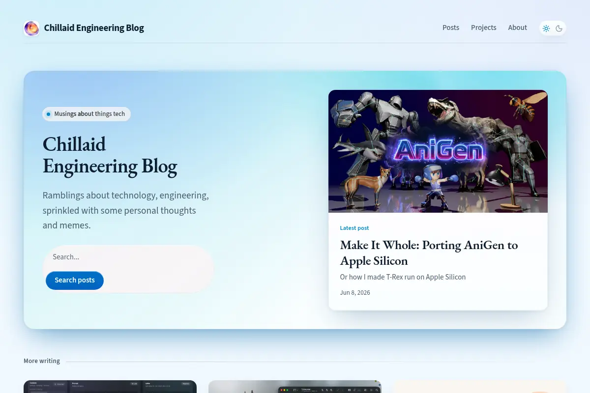 Chillaid Blog