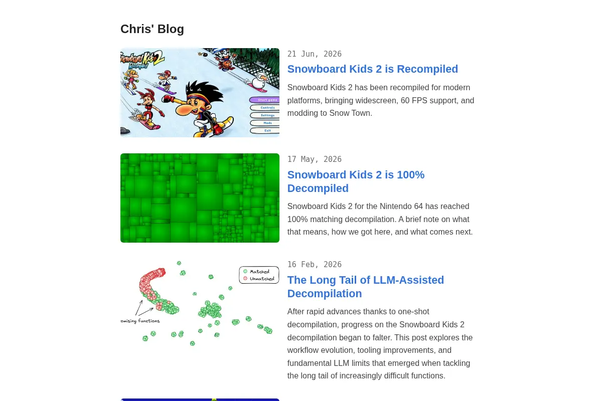 Chris' Blog