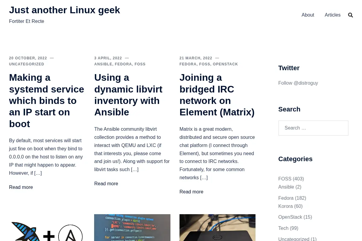 Just another Linux geek