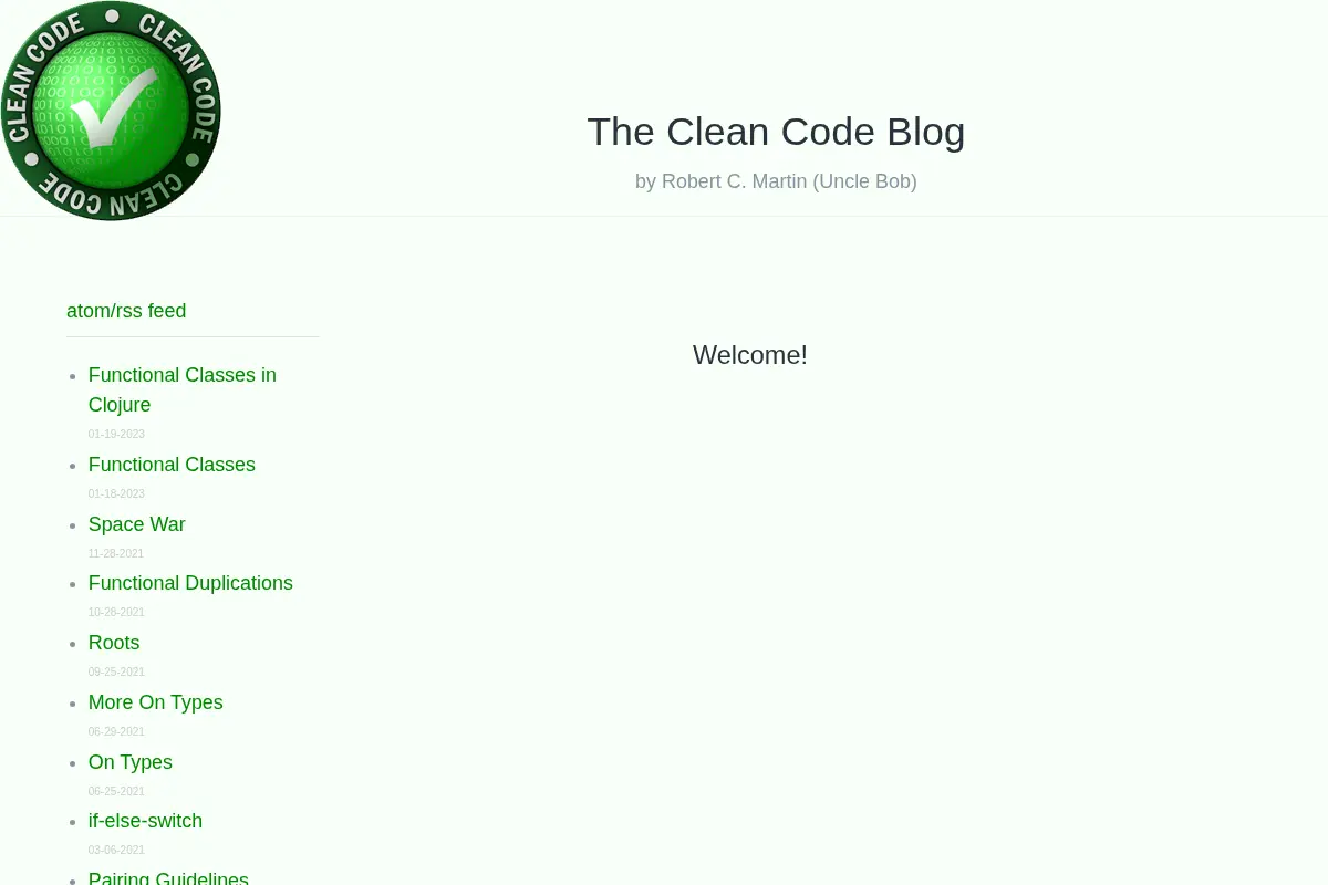 Clean Coder Blog