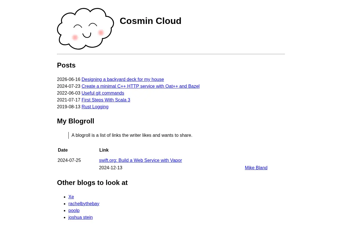 Cosmin Cloud
