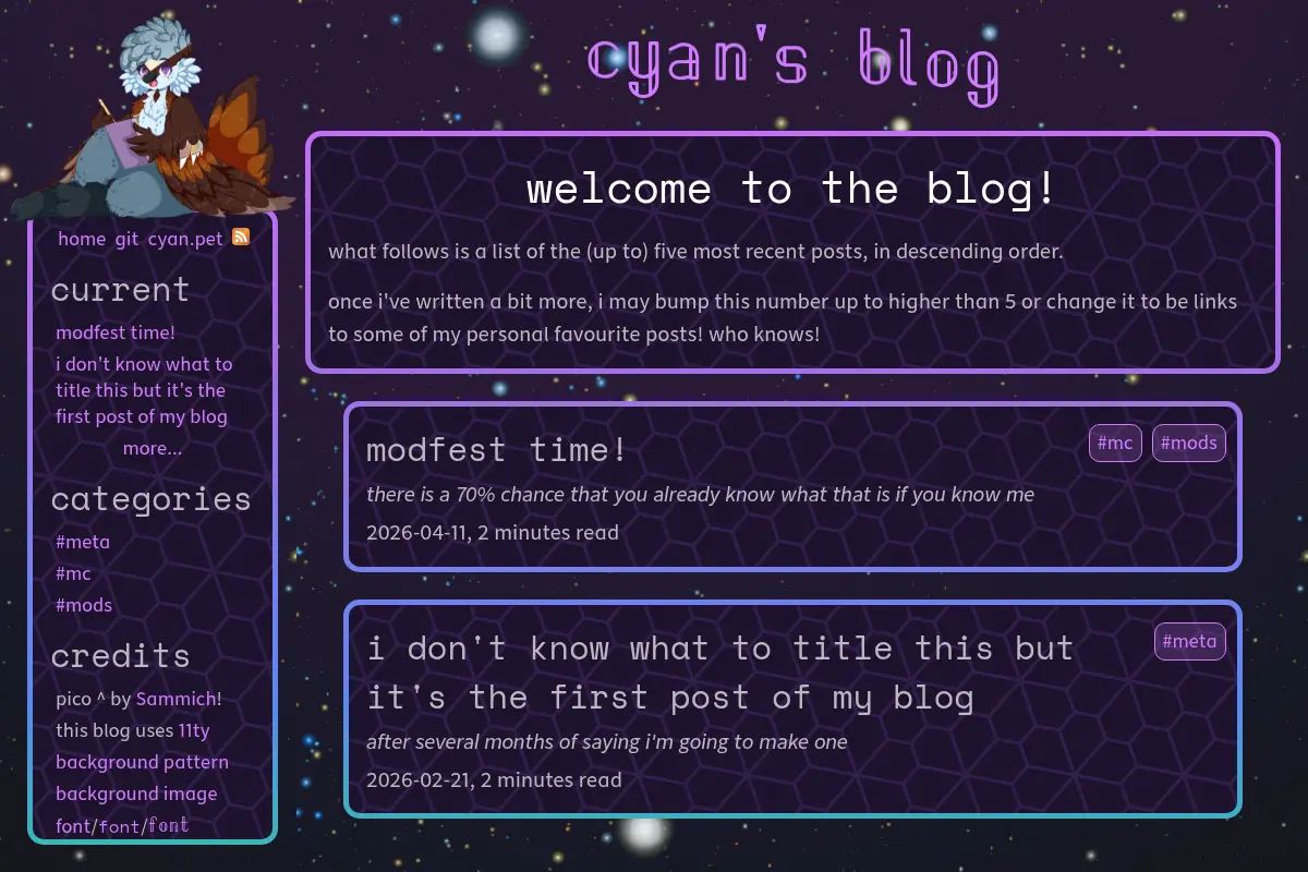 cyan's blog