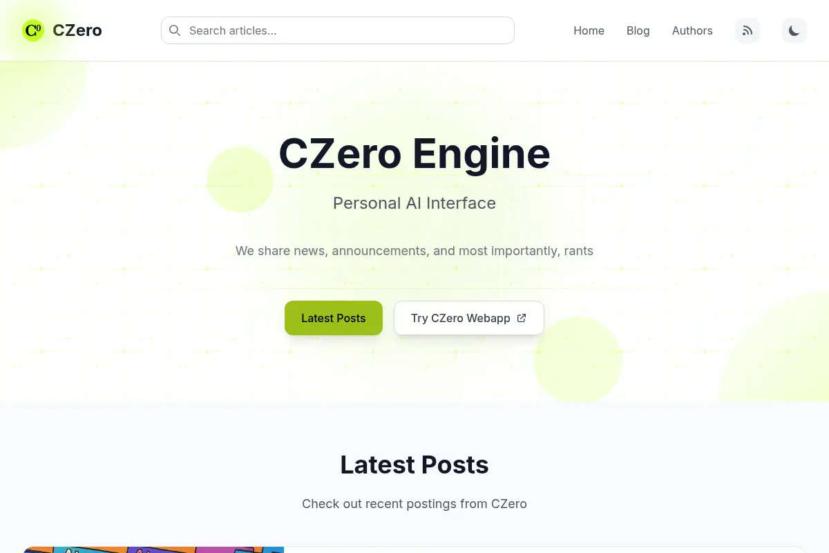 CZero Blog