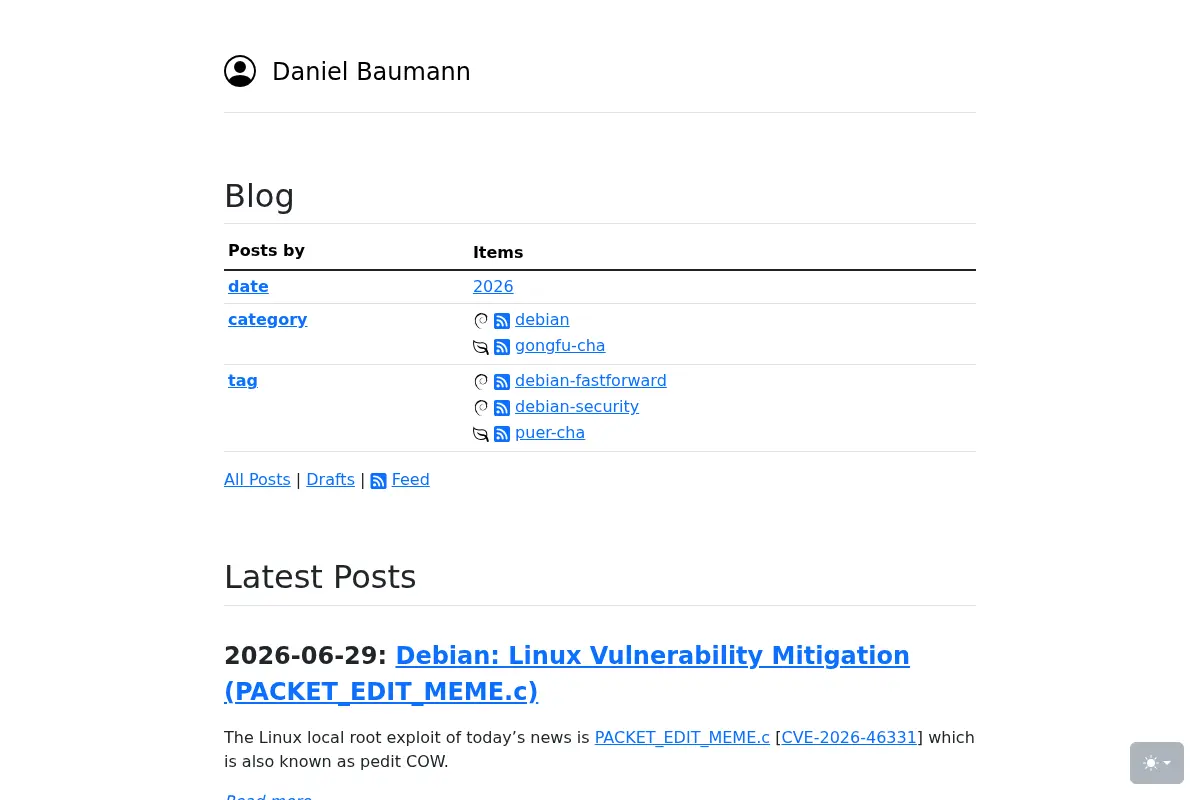 Daniel Baumann