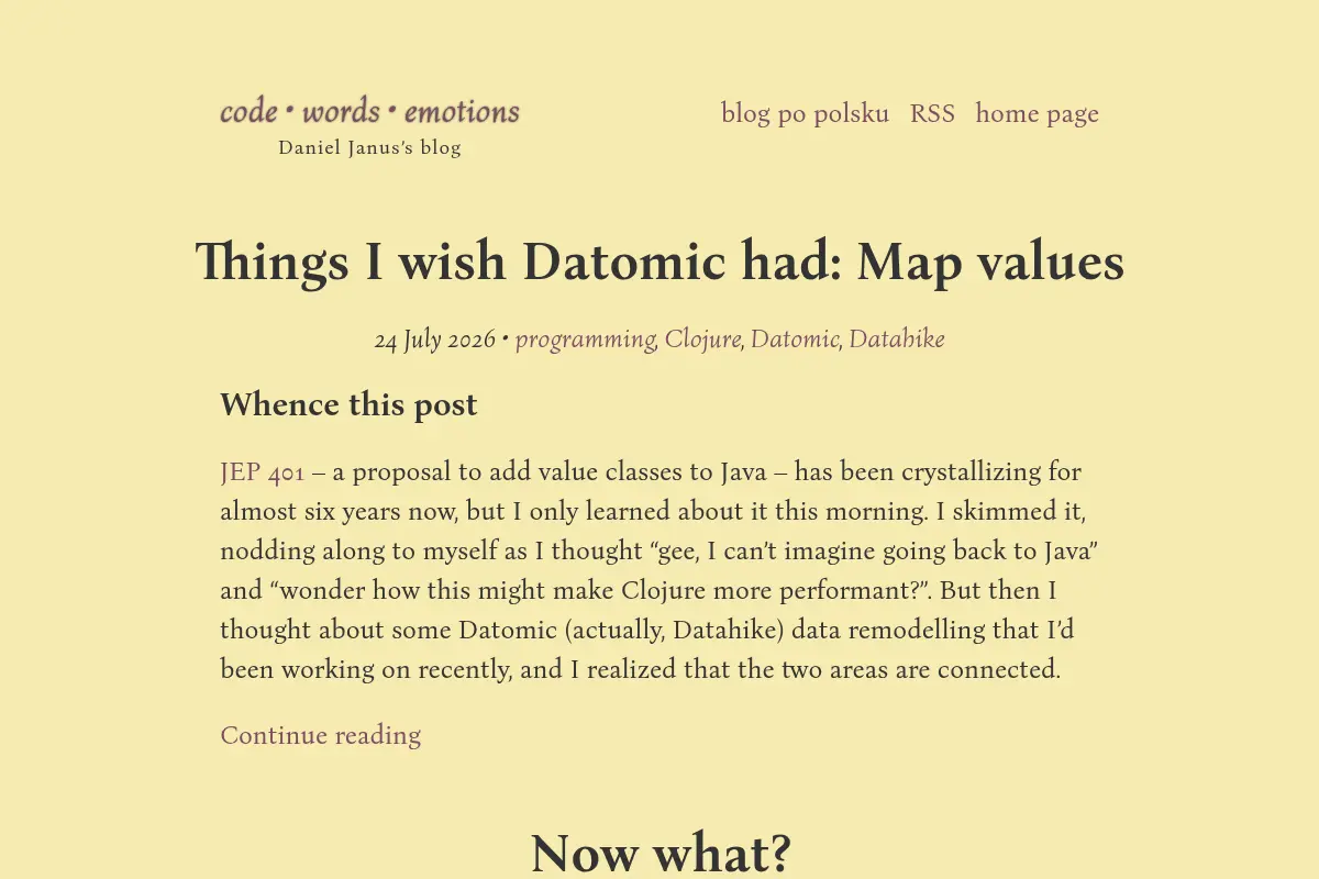 Daniel Janus – blog