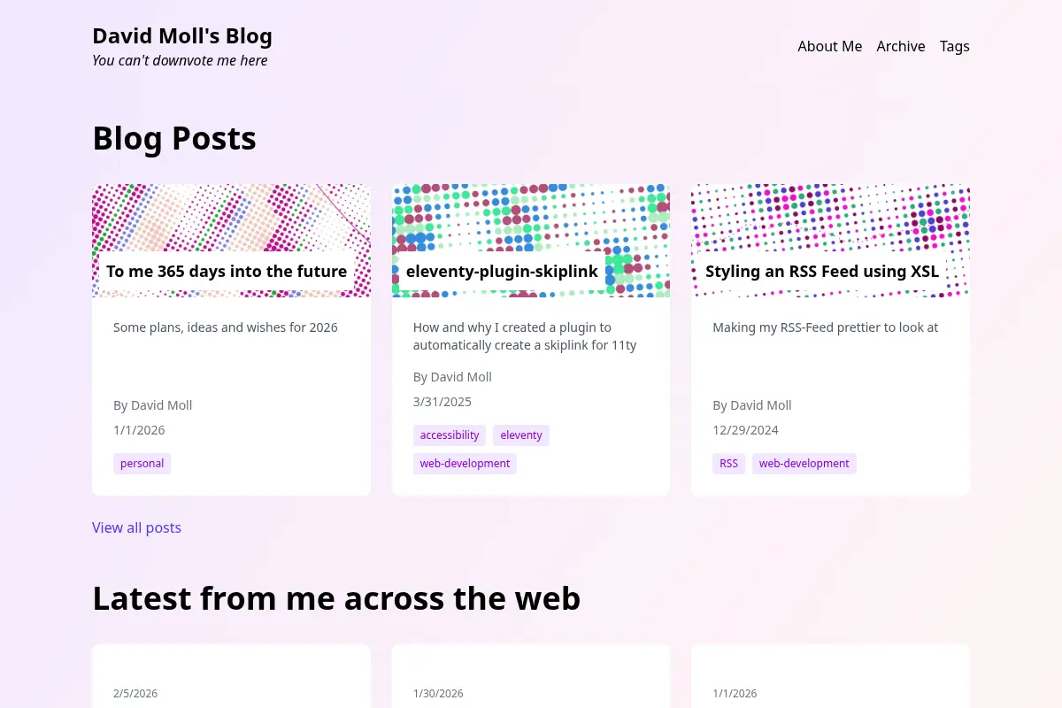 David Moll's Blog
