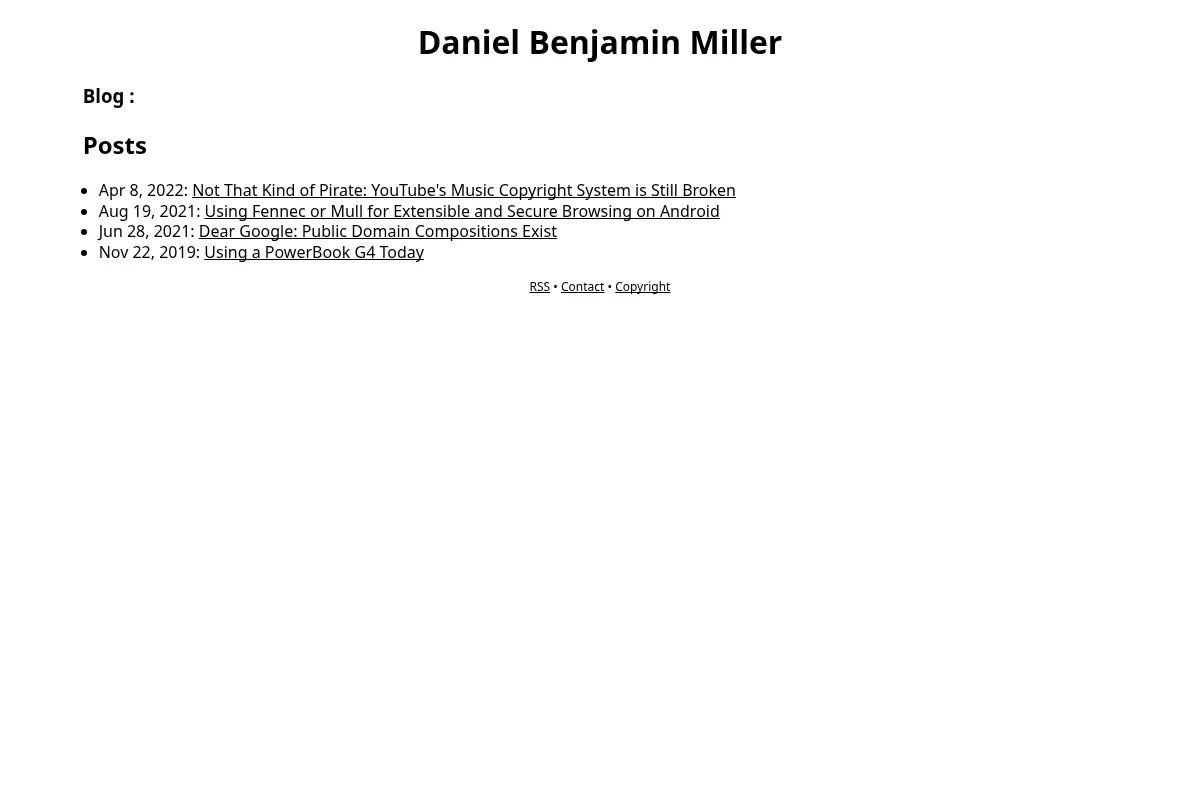 Blog : DBM