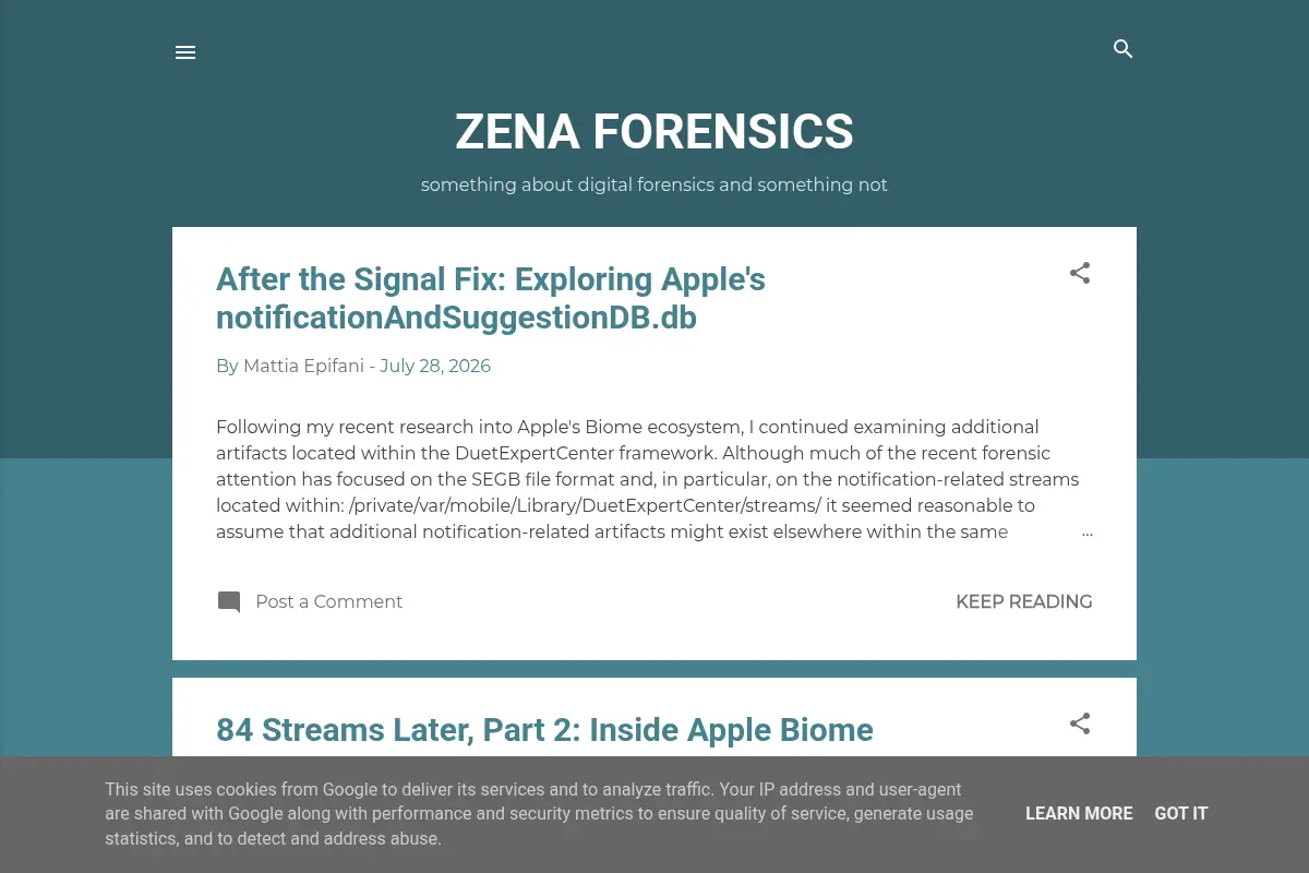 ZENA FORENSICS