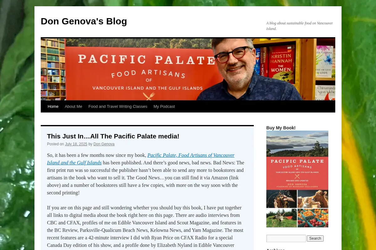 Don Genova's Blog