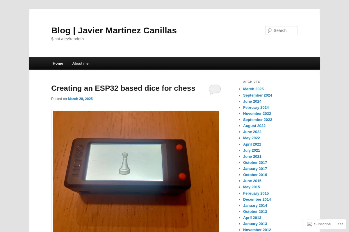 Javier Martinez Canillas's Blog
