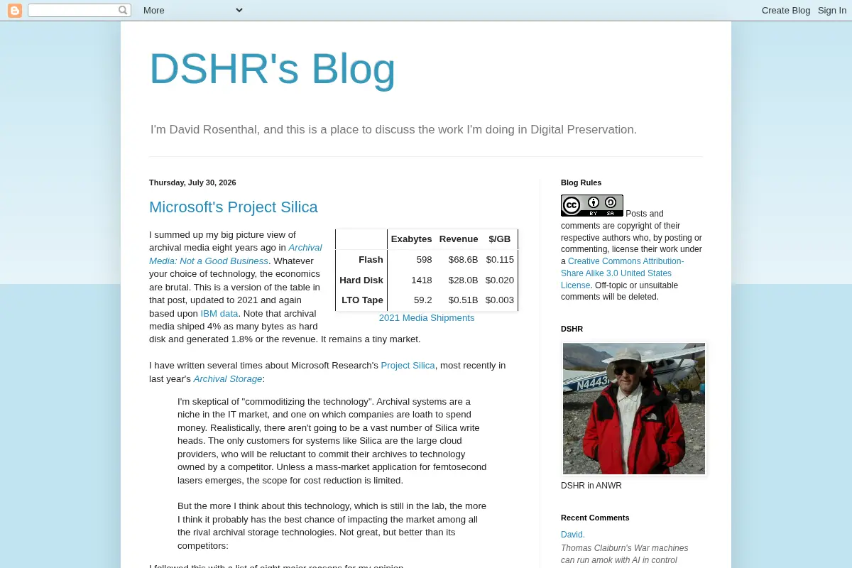 DSHR's Blog