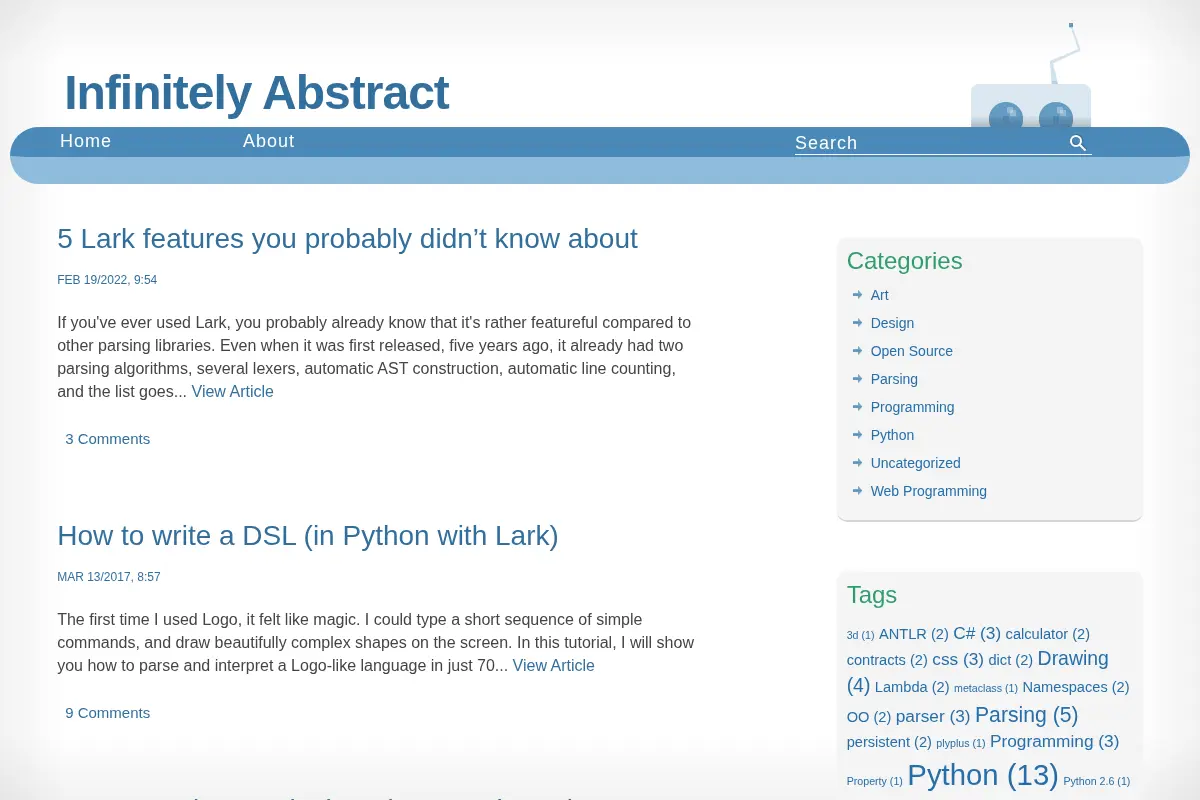 Infinitely Abstract • Artful Programming, Clean Design